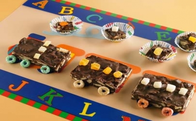 Turrón de chocolate refrigerado